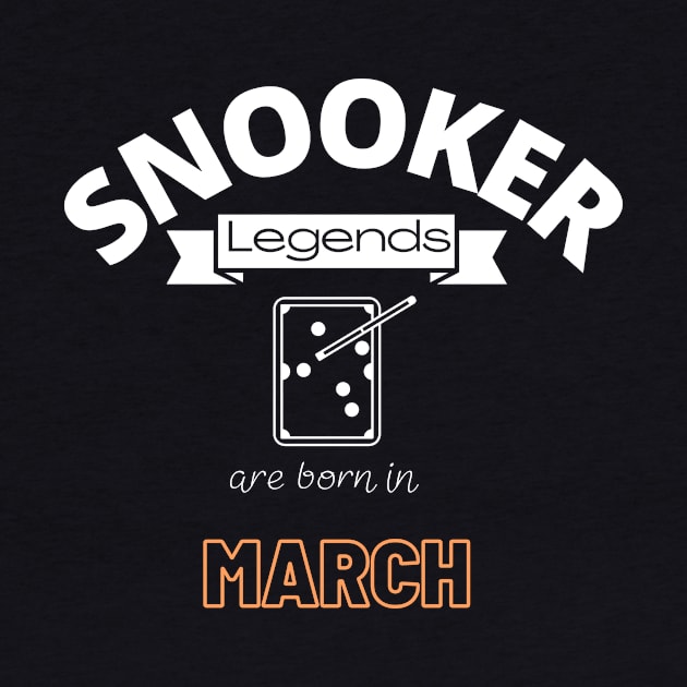 Snooker legends t-shirt special gift for her or him by jachu23_pl